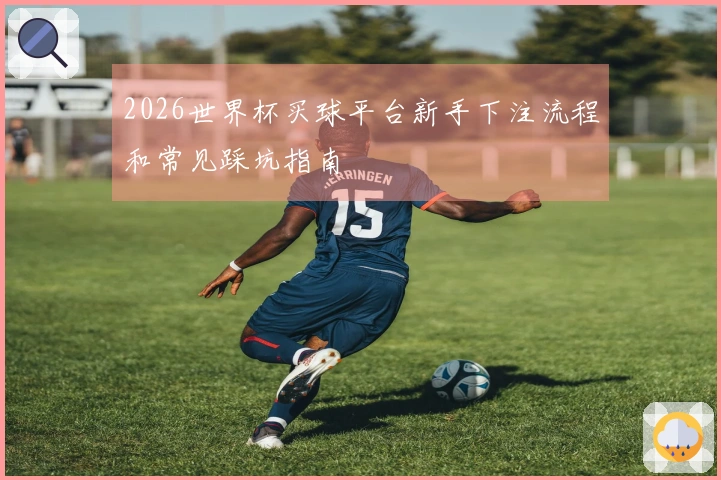 2026世界杯买球平台新手下注流程和常见踩坑指南