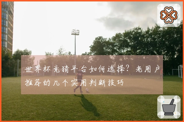 世界杯竞猜平台如何选择？老用户推荐的几个实用判断技巧