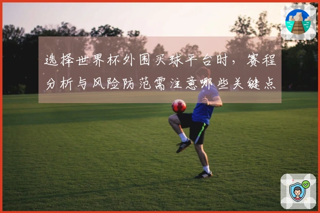 选择世界杯外围买球平台时，赛程分析与风险防范需注意哪些关键点